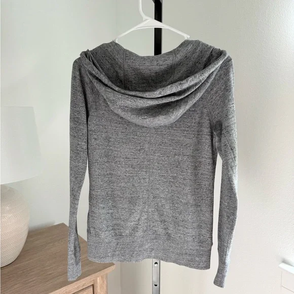 Nike Women's Gray Zip-Up Hoodie Size XS - Picture 3 of 4